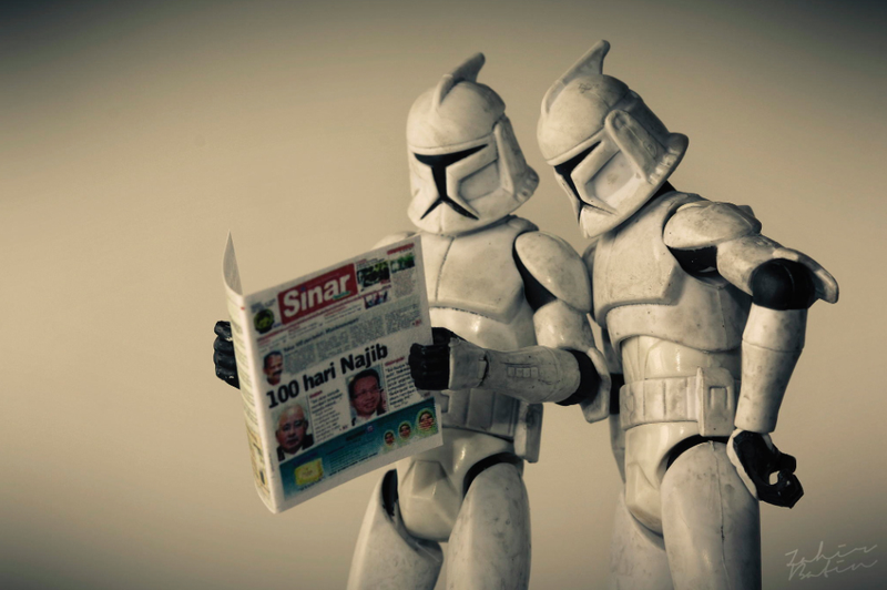 Illustration for article titled The calm life of stormtroopers when they weren't missing targets